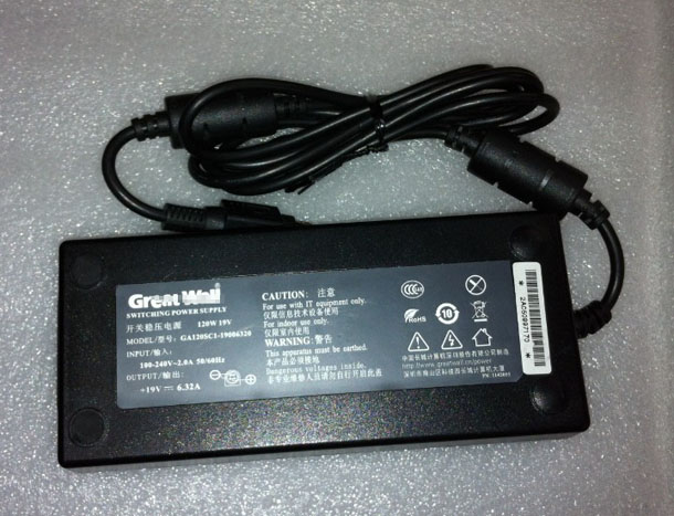 NEW Original GA120SC1-19006320 Great Wall 19V 6.32A 4PIN AC Adapter